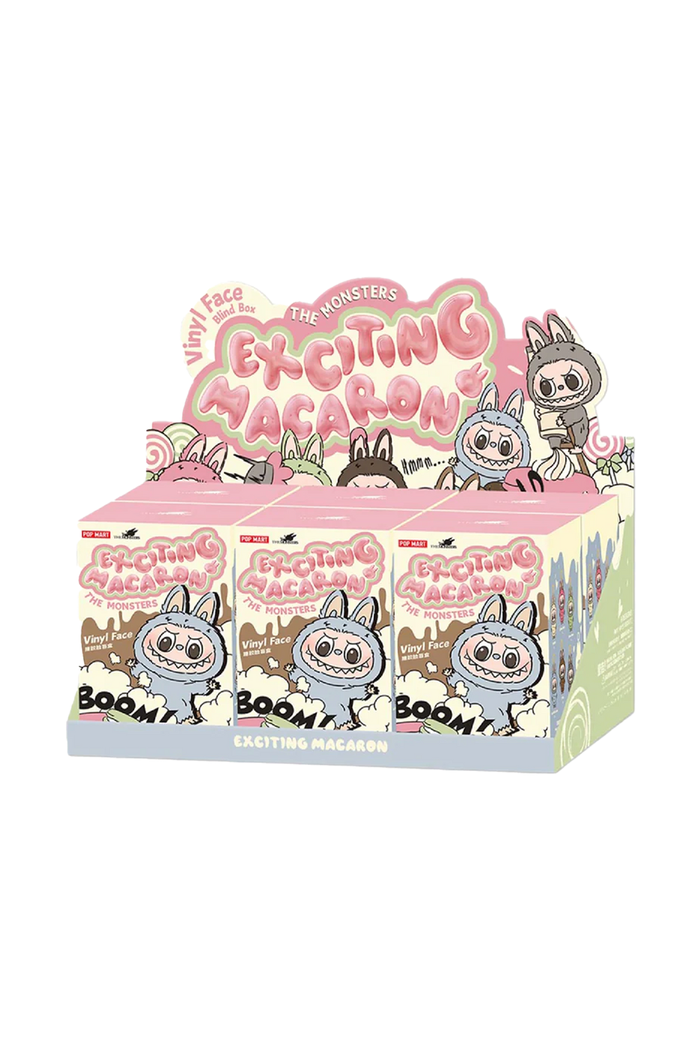 Pop Mart Labubu The Monsters Exciting Macarons